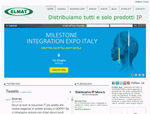 Tablet Screenshot of elmat.com