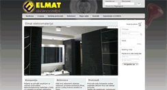Desktop Screenshot of elmat.rs